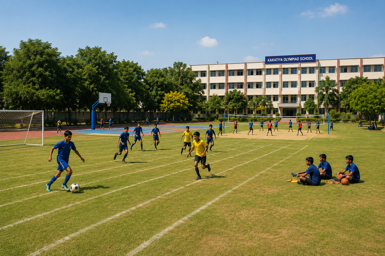 Home Active day at Kakatiya Olympiad School